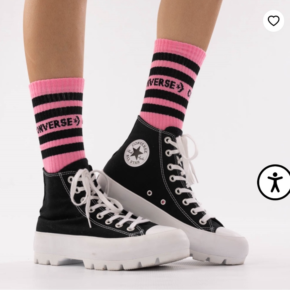 Converse Women's Chuck Taylor All Star Lugged Hi Sneakers leather